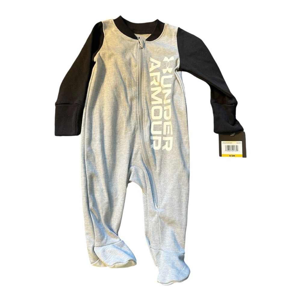 Under Armour Kids One Piece - Gray and Black
